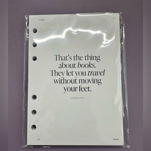 Cloth & Paper Booklovers Planner Inserts